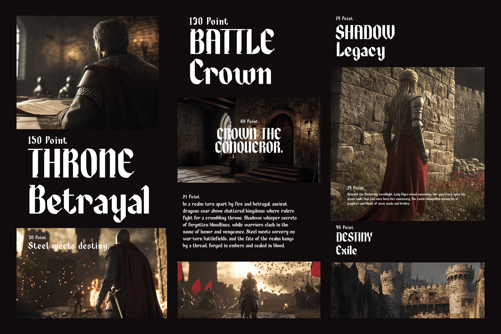 Dragonhelm - Medieval Typeface