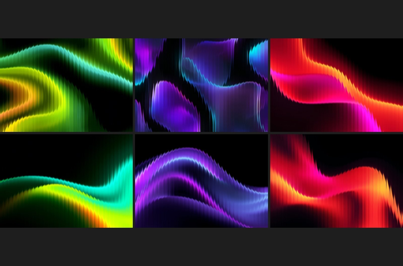Fractal Glass Gradient Textures