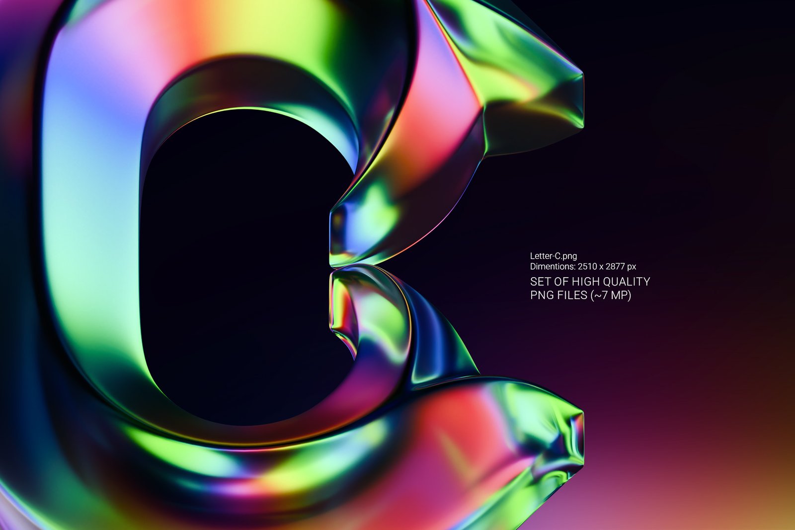 Spectral Halo - Color Bitmap Font