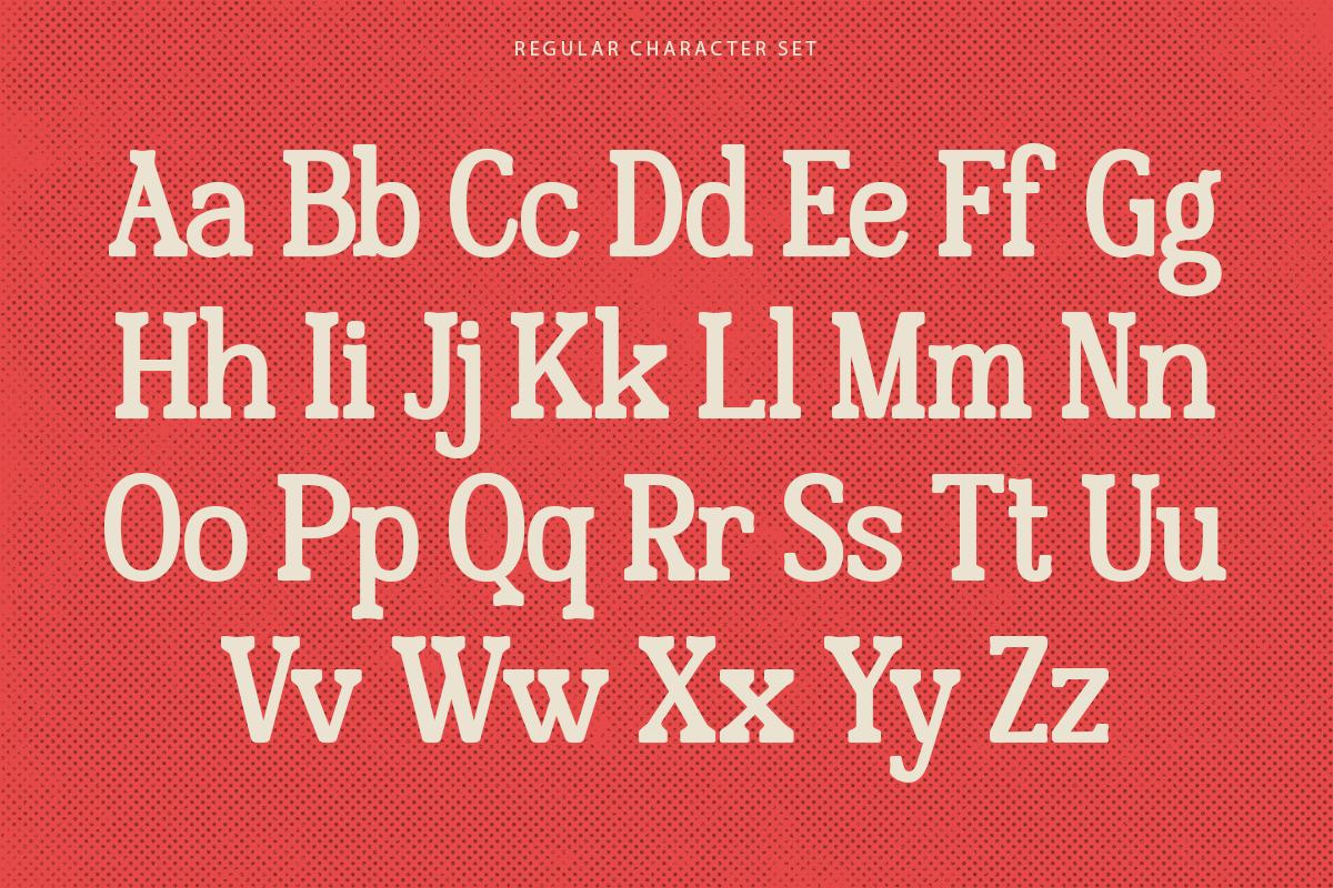 Kafilas - Stylish Slab Serif Font