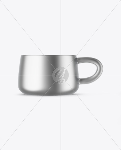 Matte Metallic Mug Mockup