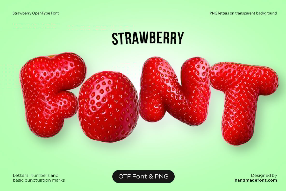 Strawberry Font