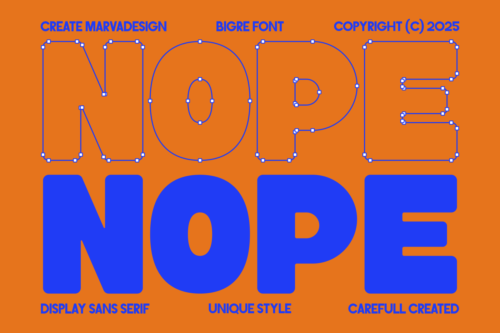Bigre Font
