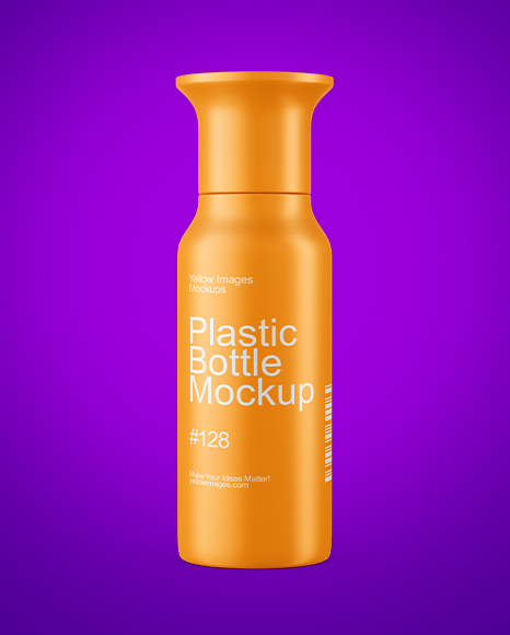 Matte Cosmetic Bottle Mockup