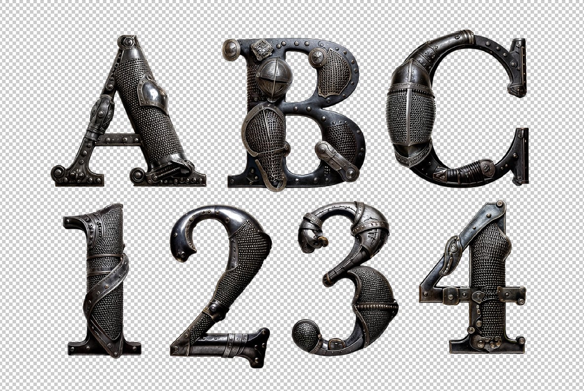 Knight Armor Font
