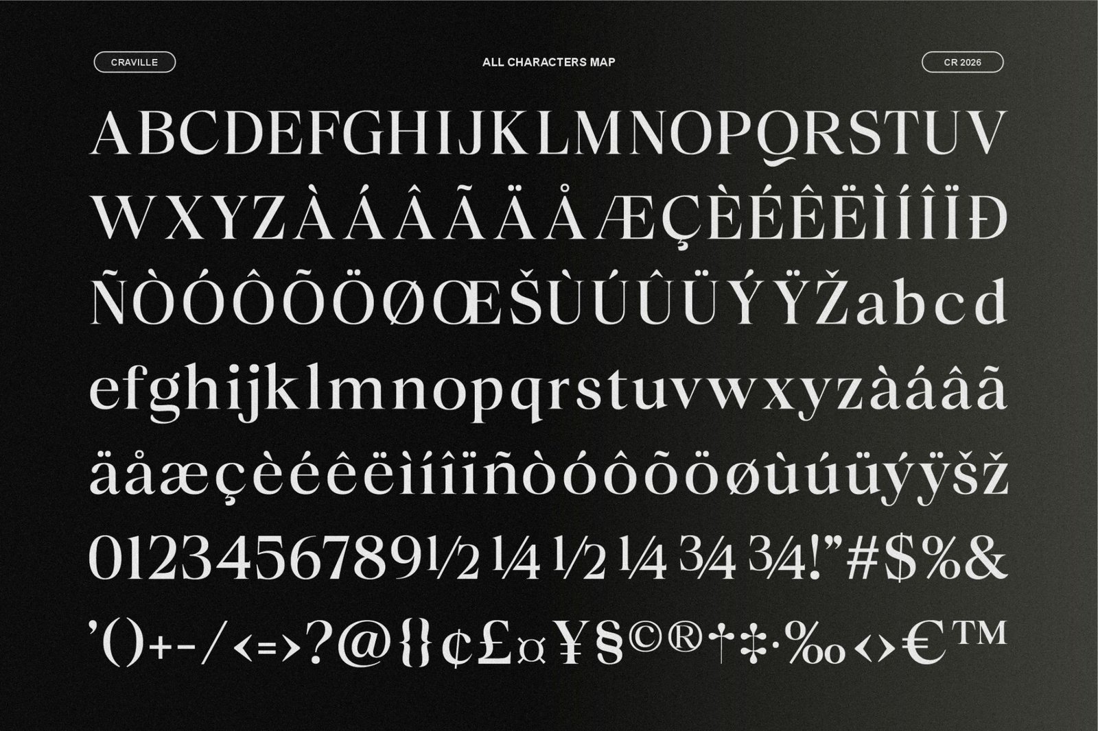 Craville Font