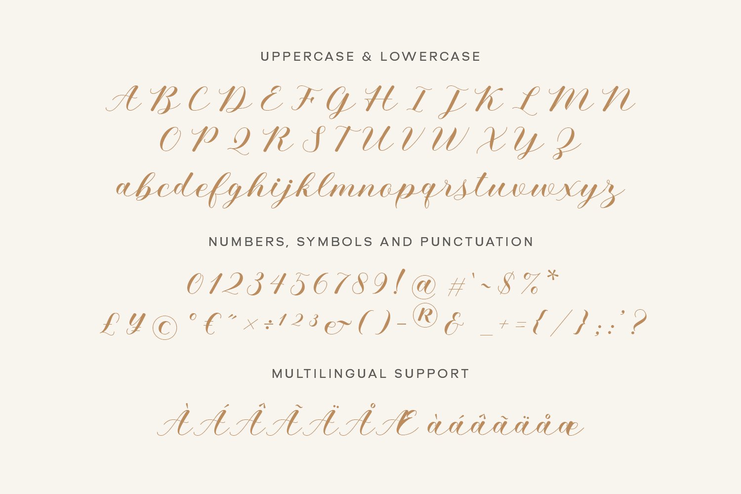 Alyusa - a modern calligraphy script