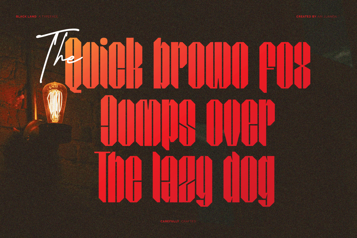 Black Land Font