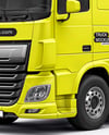 Truck Mockup - Half Side View