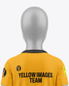 Kids Soccer Kit w/ Mannequin Mockup - Back view