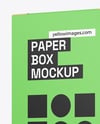 Paper Box Mockup