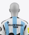 Soccer Kit w/ Mannequin Mockup - Back View