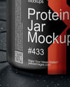 Protein Jar Mockup