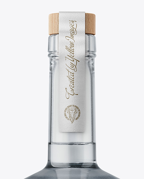 Dry Gin Bottle Mockup