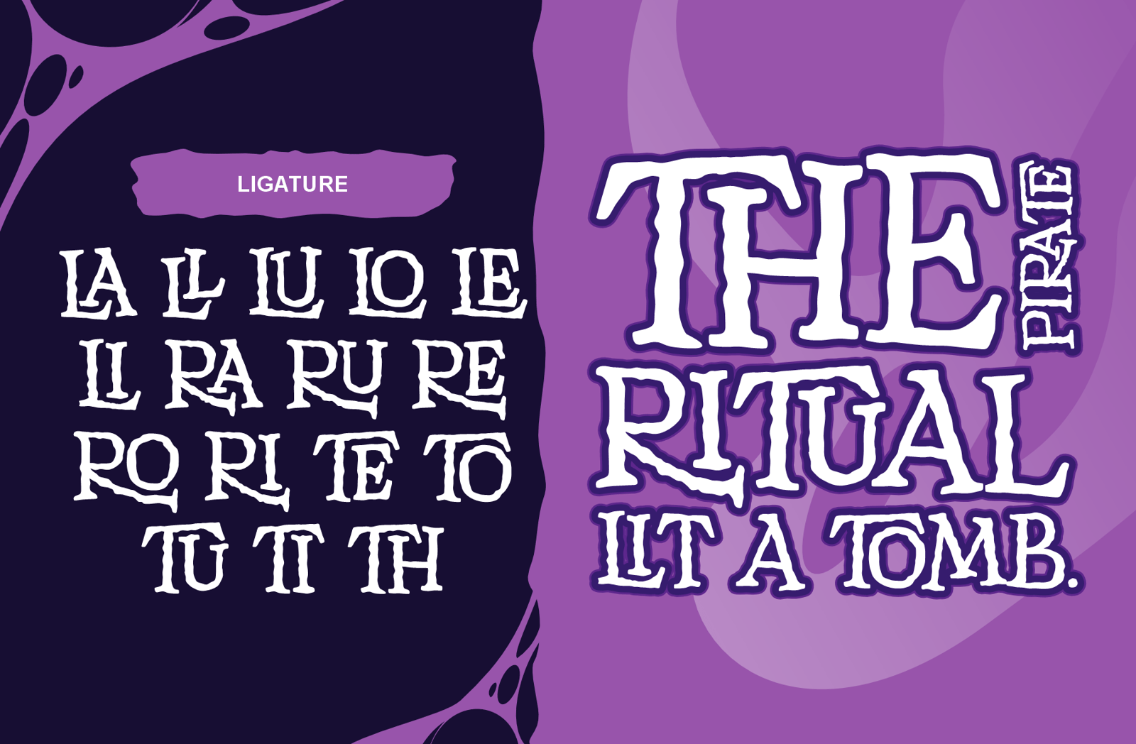 Krull Morgh - Spooky Halloween Typeface
