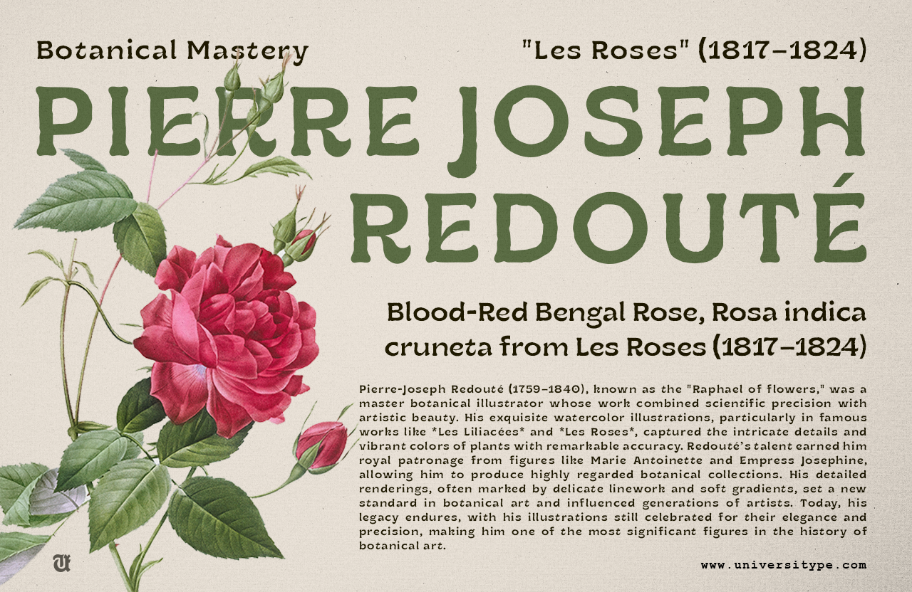 UT Ruganic - An Organic Display Font