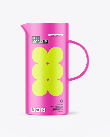 Matte Jug Mockup