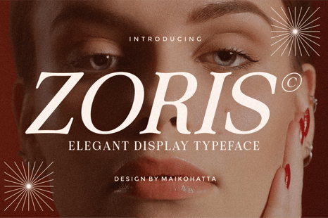 Zoris - Elegant Display Typeface - Fonts