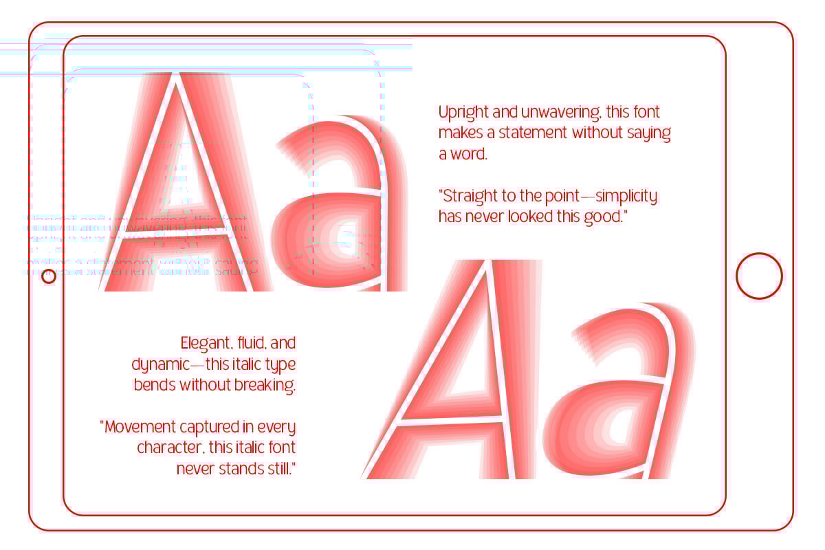 Bener Meriah - Sans Serif Display Family Font
