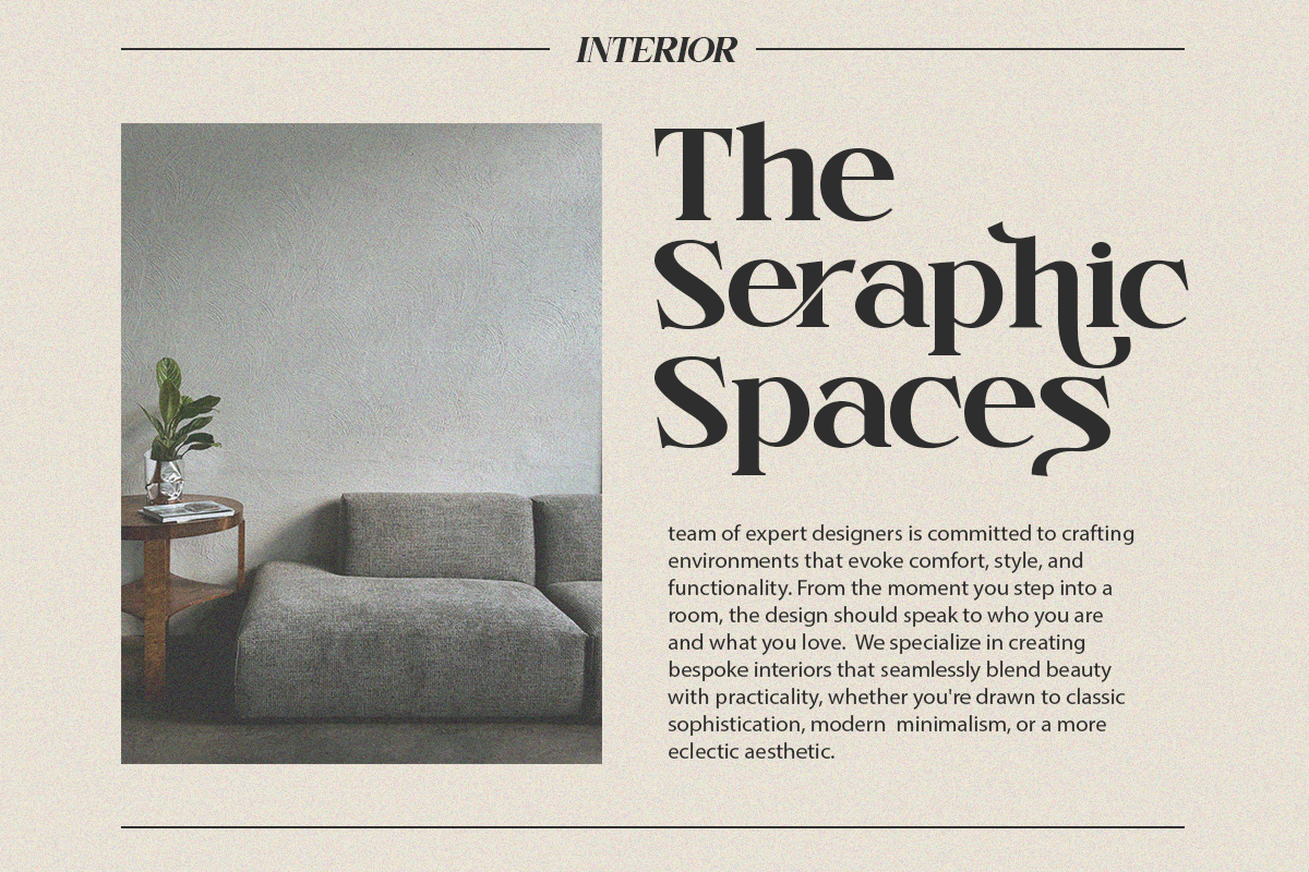 Coralith - Luxury Serif Font
