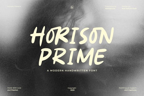 Horison Prime Font - Creative Store