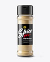 Spice Glass Jar with Onion Powder Mockup