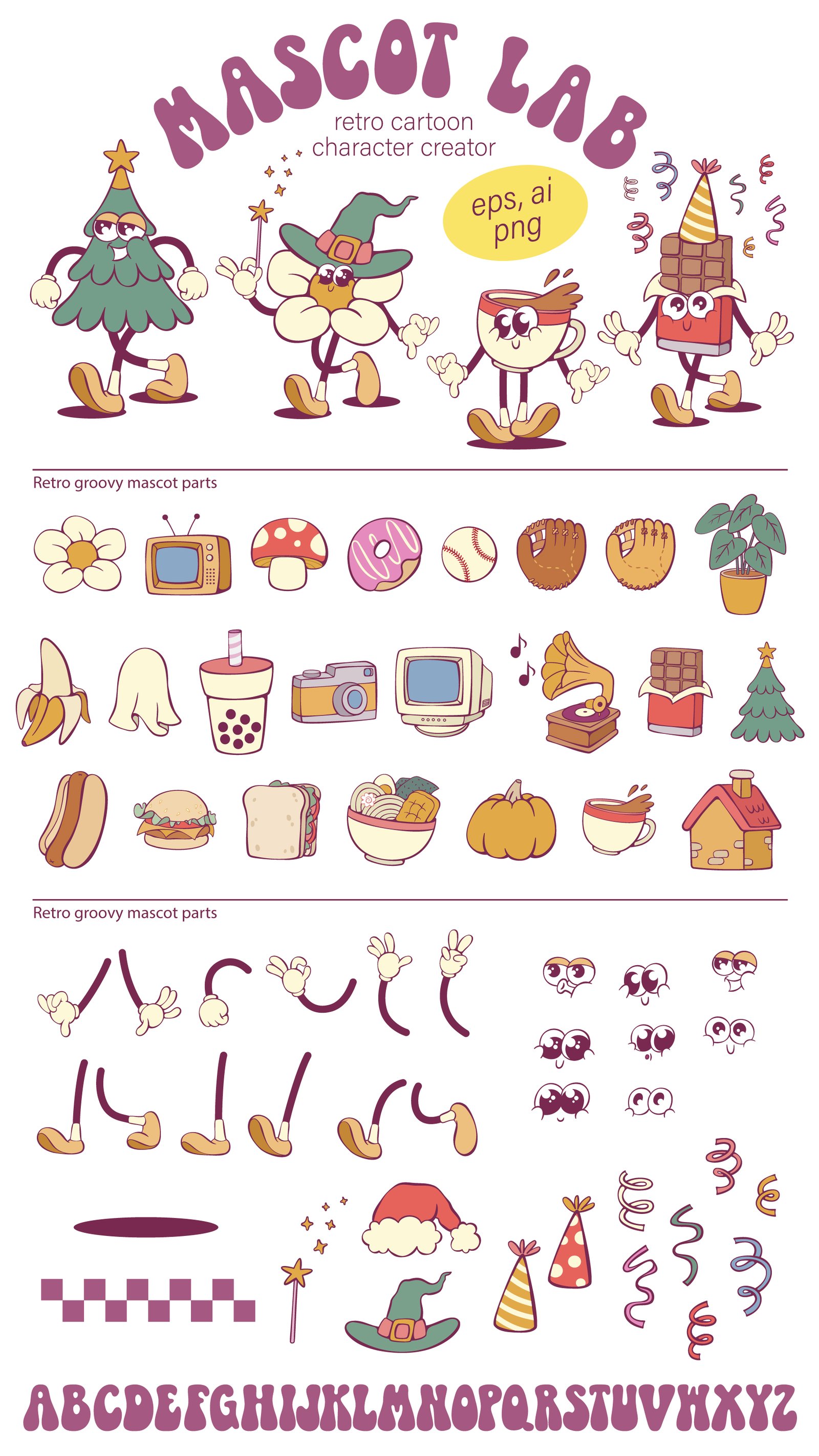 Groovy Character Kit