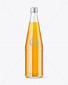 Apple Juice Bottle Mockup