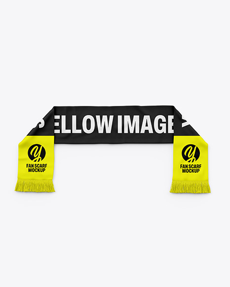 Football Sports Scarf Mockup