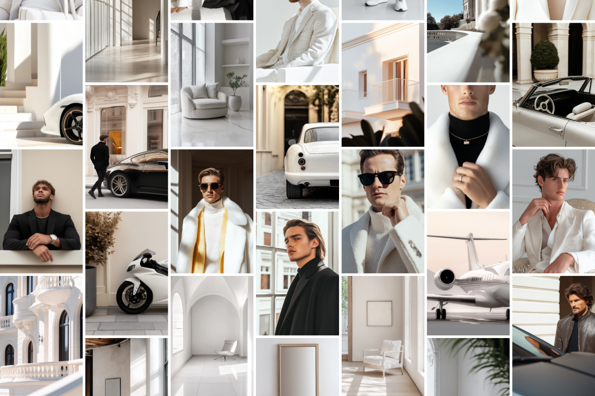 Luxury Man - 188 Images Bundle