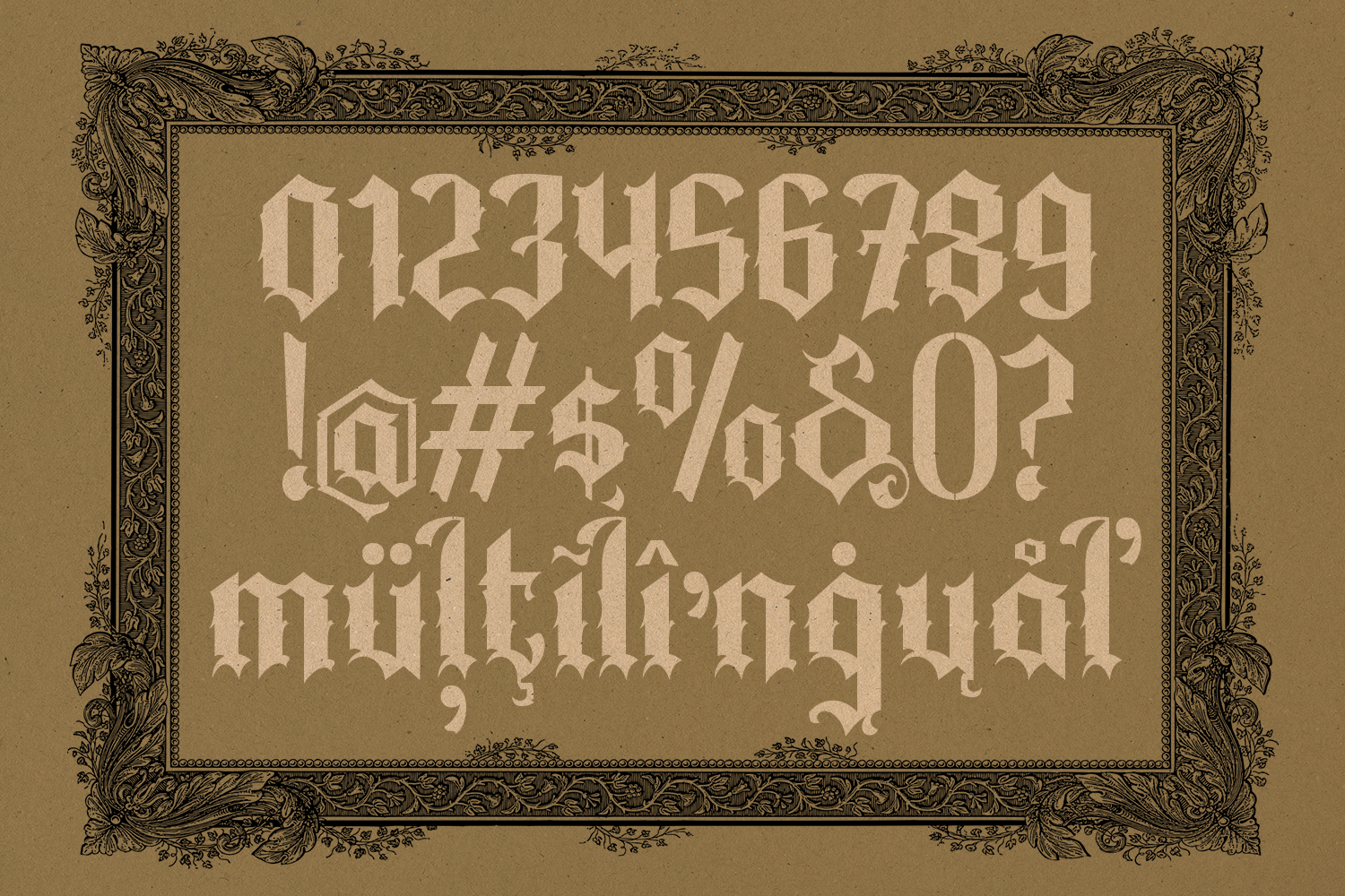 Kolithagente Blackletter Font