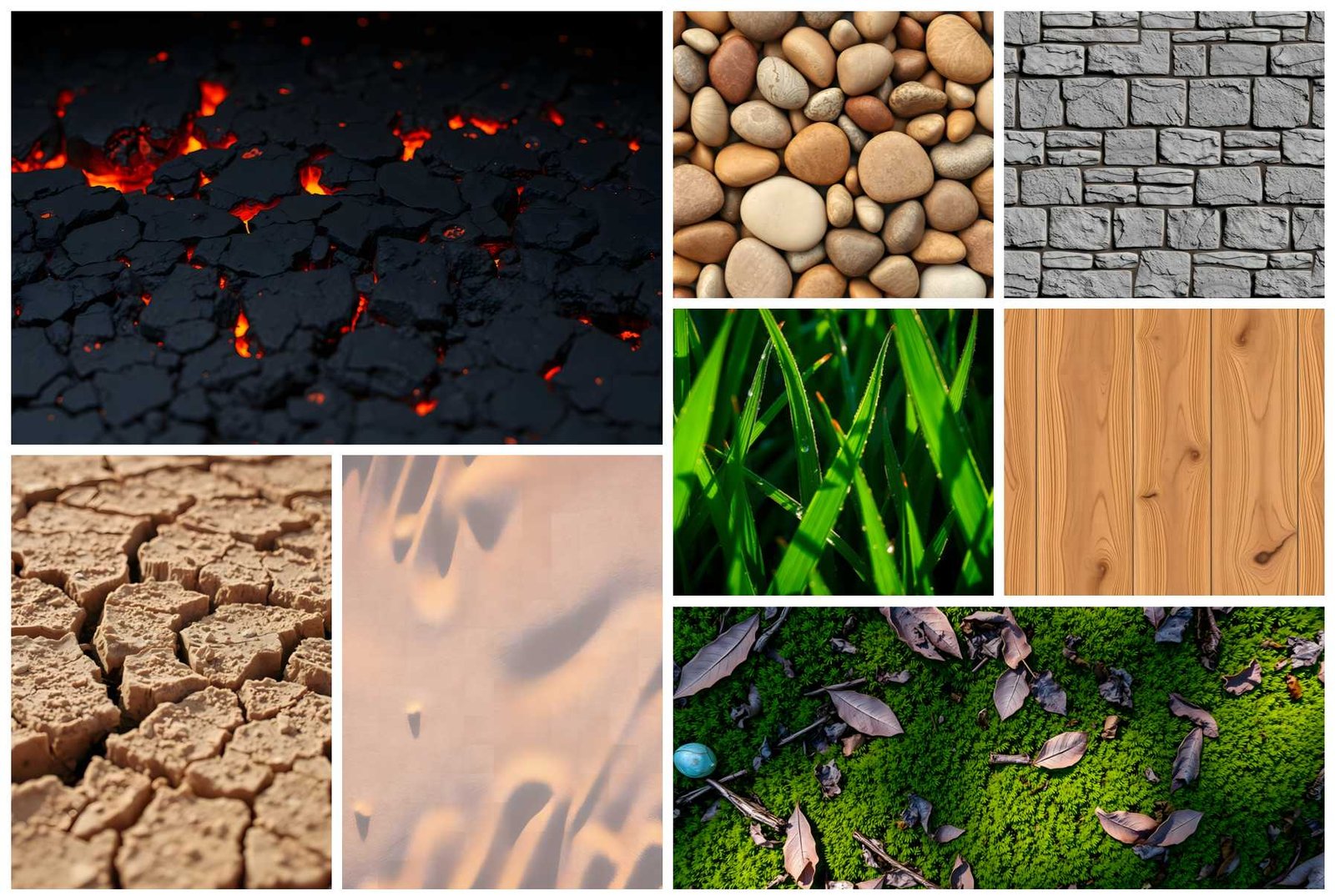 73 Natural Texture Stock Photos – Stone, Grass, Wood, Sand, Soil &amp; Magma