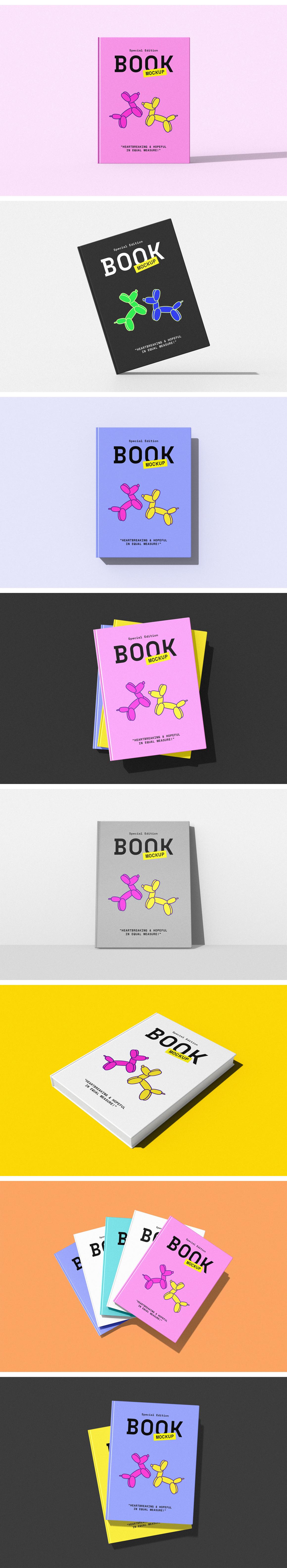 Book Mockup Collection