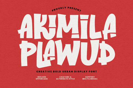 Akimila Plawud Bold Urban Display - Function bundle display