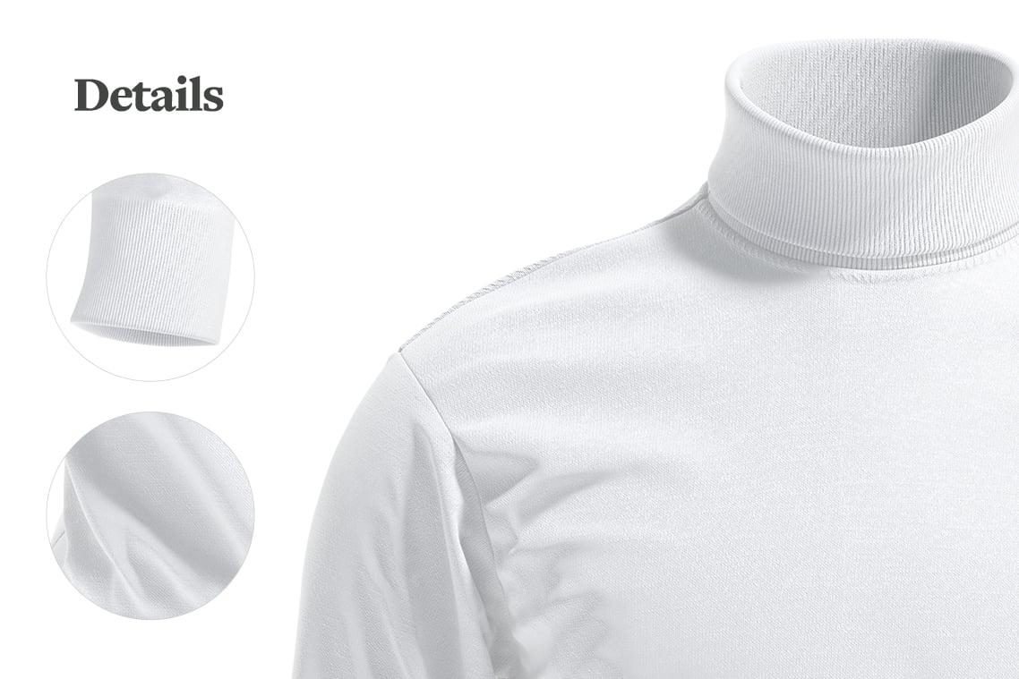 Turtleneck Sweater Mockups Set