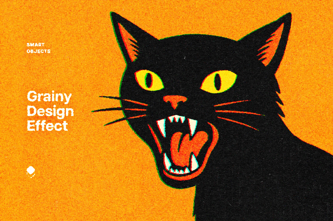 Retro Printer Design Effect