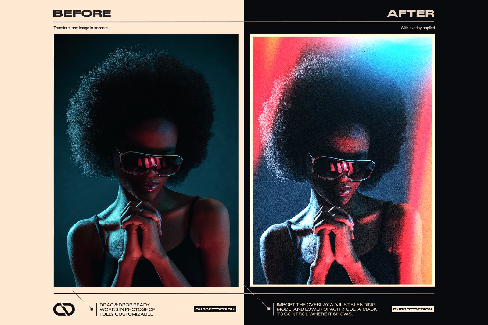 Light Leak Overlays (Lomo Style)