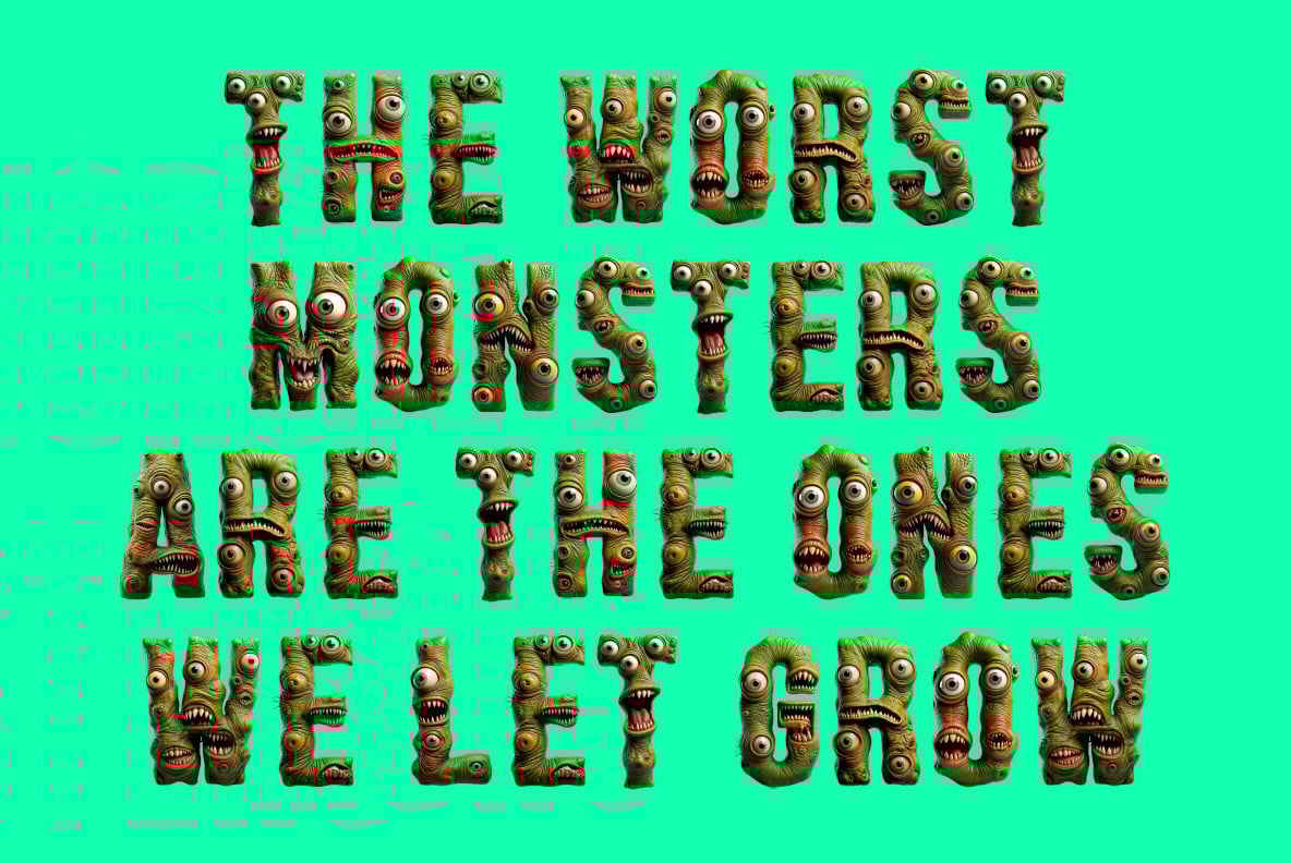 Ugly Monster Font