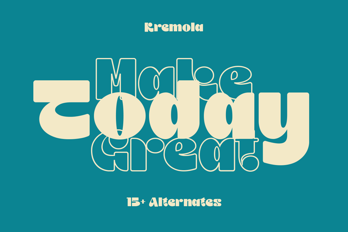 Kremola - Display Sans Font