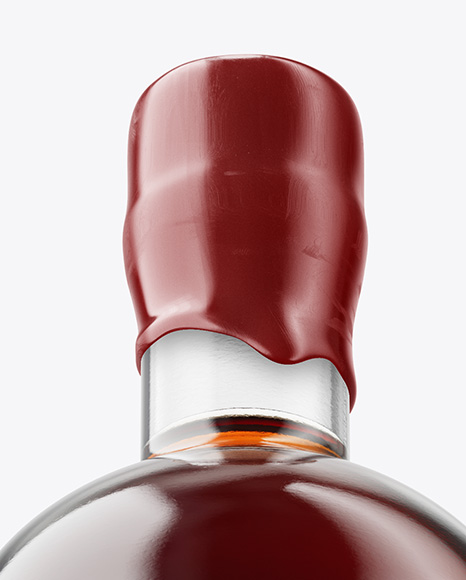 Crafted Rum Bottle Mockup