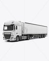 Truck Mockup - Half Side View