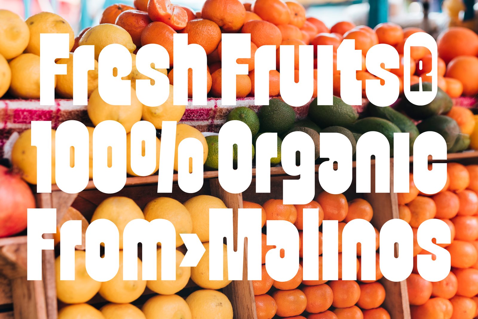 Veggie - Bold Font
