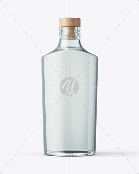 Dry Gin Bottle Mockup