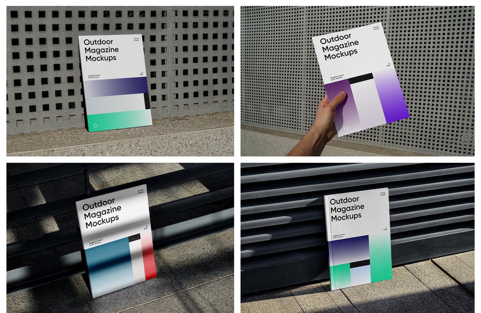 Outdoor Magazine Mockups