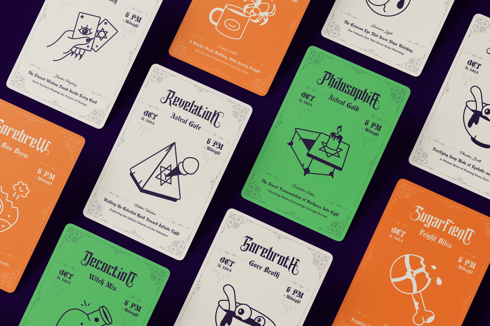 Witchy Doodle Art Set