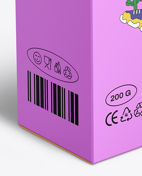 Paper Box Mockup