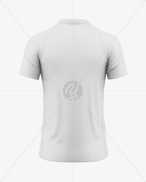 Soccer Jersey Mockup - Back View
