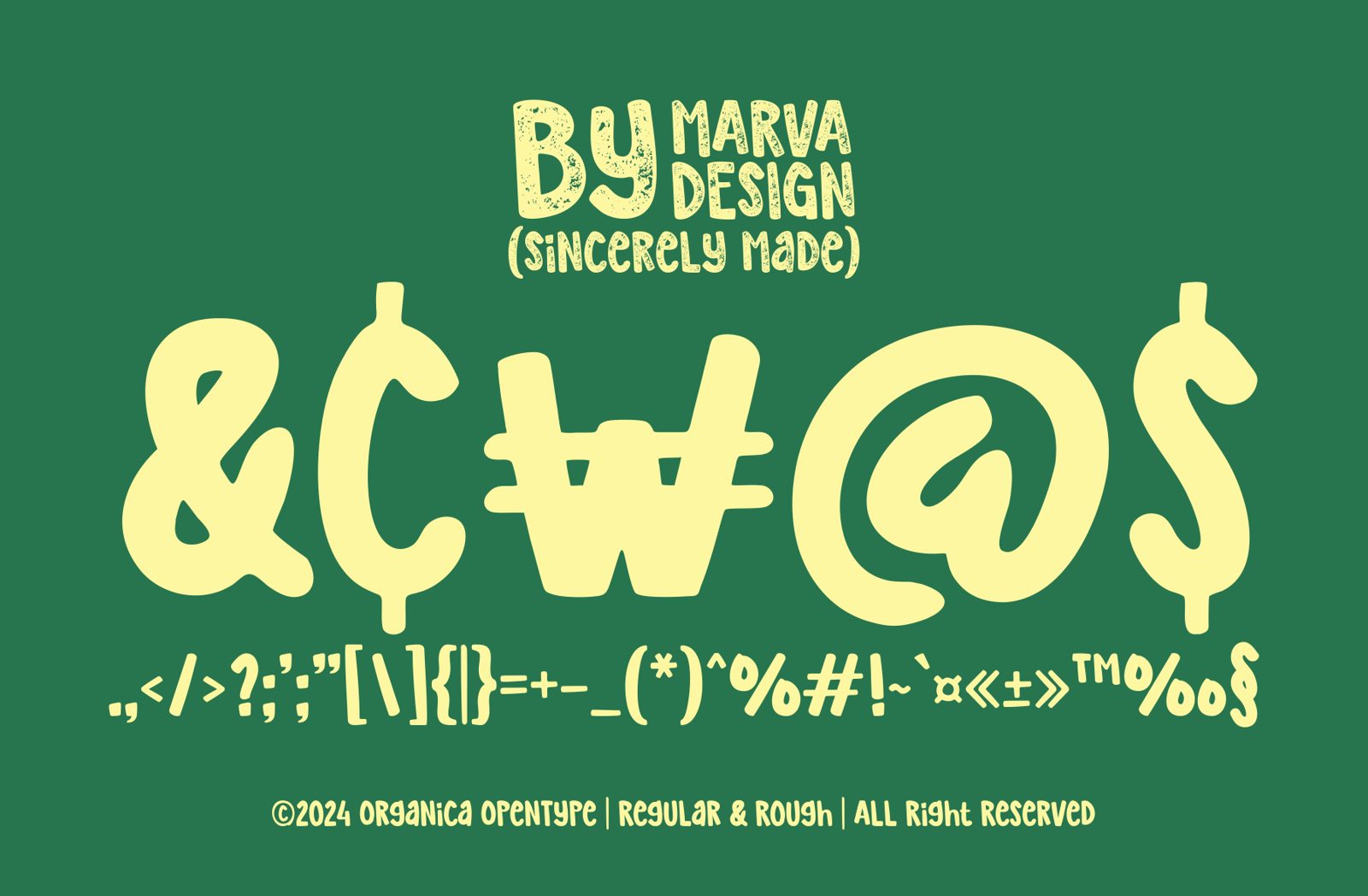 Organica Font
