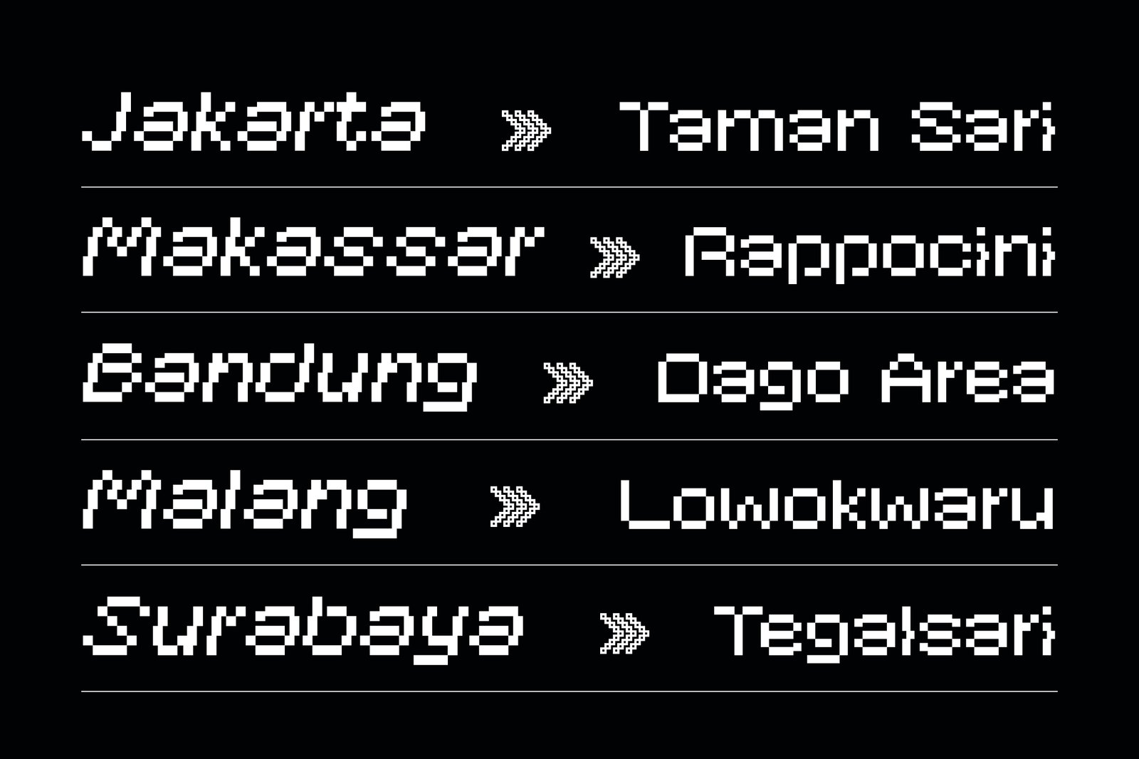 Kospix - Pixel Font