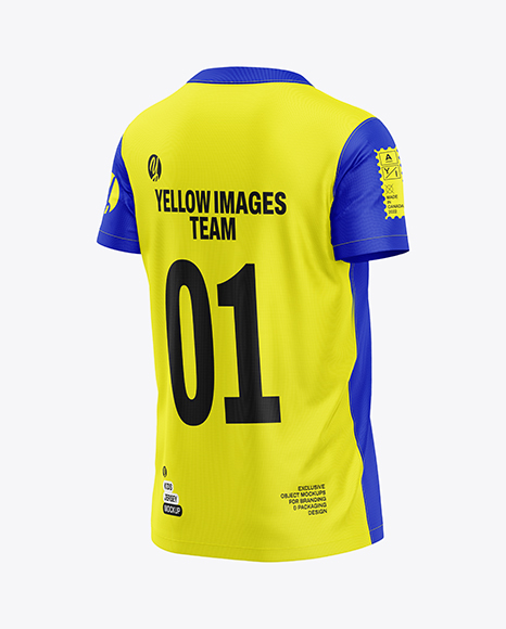 Kids Soccer Jersey Mockup